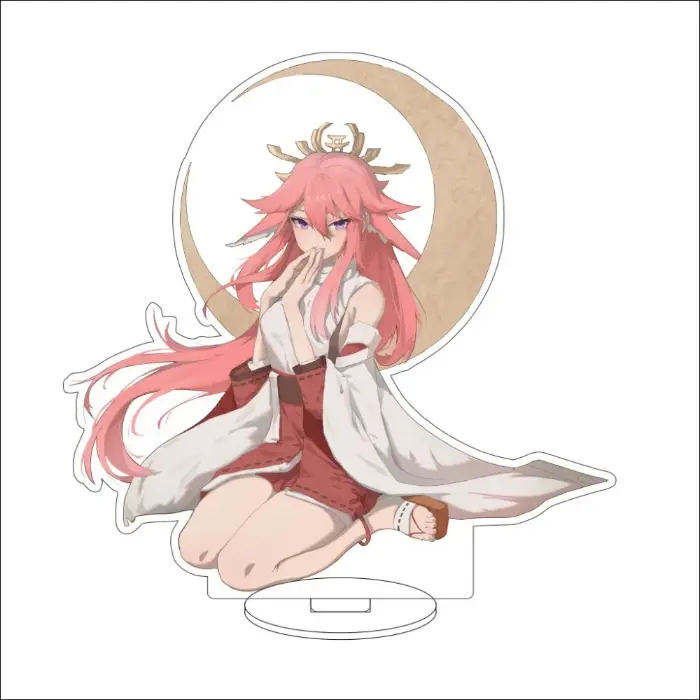 1 Anime Game Genshin Impact Yae Miko Cos Acrylic Figure Stand Ornaments Goods Chrismas Custom Charm Phone Personalized, Keychain, Mô Hình Đứng Standee Anime, In 2 Mặt, Cao 6cm, Trang Trí Decor Bàn Học, Balo 2 1 Anime Game Genshin Impact Yae Miko Cos Acrylic Figure Stand Ornaments Goods Chrismas Custom Charm Phone Personalized, Keychain, Mô Hình Đứng Standee Anime, In 2 Mặt, Cao 6cm, Trang Trí Decor Bàn Học, Balo - Ảnh 2