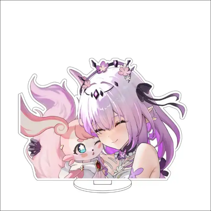 1 Anime Game Honkai: Star Rail Castorice Cos Acrylic Figure Stand Ornaments Birthday Custom Charm Phone Personalized, Keychain, Mô Hình Đứng Standee Anime, In 2 Mặt, Cao 6cm, Trang Trí Decor Bàn Học, Balo 2 1 Anime Game Honkai: Star Rail Castorice Cos Acrylic Figure Stand Ornaments Birthday Custom Charm Phone Personalized, Keychain, Mô Hình Đứng Standee Anime, In 2 Mặt, Cao 6cm, Trang Trí Decor Bàn Học, Balo - Ảnh 2