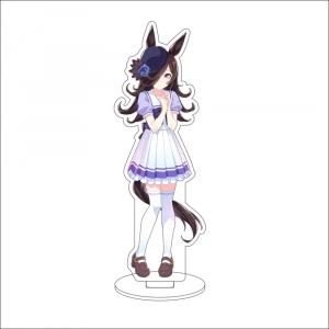 1 Anime Game Pretty Derby Acrylic Figure Stand Grass Wonder Mejiro Mcqueen Taiki Shuttle Custom Charm Phone Personalized, Keychain, Mô Hình Đứng Standee Anime, In 2 Mặt, Cao 6cm, Trang Trí Decor Bàn Học, Balo