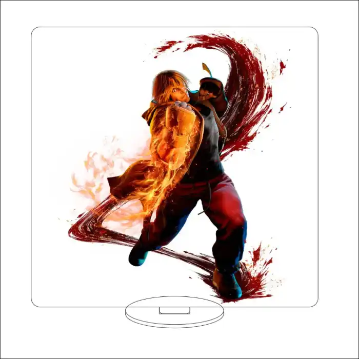1 Anime Game Street Fighter Ryu Ken Masters Retsu Geki Joe Han Juri Birdie Chun-li Cos Custom Charm Phone Personalized, Keychain, Mô Hình Đứng Standee Anime, In 2 Mặt, Cao 6cm, Trang Trí Decor Bàn Học, Balo 5 1 Anime Game Street Fighter Ryu Ken Masters Retsu Geki Joe Han Juri Birdie Chun-li Cos Custom Charm Phone Personalized, Keychain, Mô Hình Đứng Standee Anime, In 2 Mặt, Cao 6cm, Trang Trí Decor Bàn Học, Balo - Ảnh 5