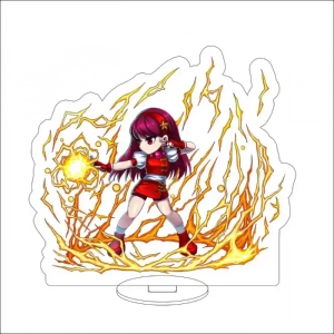 1 Anime Game The King Of Fighters Shiranui Mai Nikaidou Benimaru Yasakani Iori Cos Acrylic Custom Charm Phone Personalized, Keychain, Mô Hình Đứng Standee Anime, In 2 Mặt, Cao 6cm, Trang Trí Decor Bàn Học, Balo