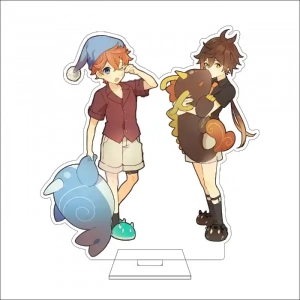 1 Anime Genshin Impact Cosplay Acrylic Figure Stand Plate Tartaglia Ornaments Gifts Custom Charm Phone Personalized, Keychain, Mô Hình Đứng Standee Anime, In 2 Mặt, Cao 6cm, Trang Trí Decor Bàn Học, Balo