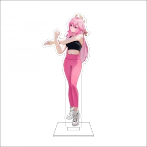 1 Anime Genshin Impact Cosplay Acrylic Figure Stand Plate Yae Miko Ornaments Gifts Custom Charm Phone Personalized, Keychain, Mô Hình Đứng Standee Anime, In 2 Mặt, Cao 6cm, Trang Trí Decor Bàn Học, Balo