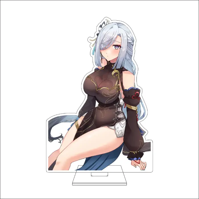 1 Anime Genshin Impact Cosplay Acrylic Figure Stand Plate Shenhe Ornaments Gifts Custom Charm Phone Personalized, Keychain, Mô Hình Đứng Standee Anime, In 2 Mặt, Cao 6cm, Trang Trí Decor Bàn Học, Balo 1 1 Anime Genshin Impact Cosplay Acrylic Figure Stand Plate Shenhe Ornaments Gifts Custom Charm Phone Personalized, Keychain, Mô Hình Đứng Standee Anime, In 2 Mặt, Cao 6cm, Trang Trí Decor Bàn Học, Balo