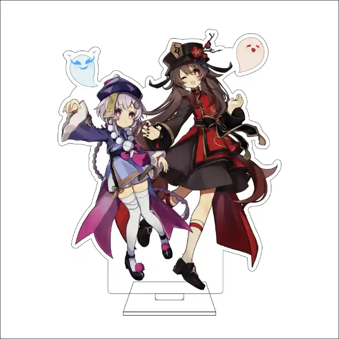 1 Anime Genshin Impact Cosplay Acrylic Figure Stand Plate Hutao Ornaments Gifts Custom Charm Phone Personalized, Keychain, Mô Hình Đứng Standee Anime, In 2 Mặt, Cao 6cm, Trang Trí Decor Bàn Học, Balo 2 1 Anime Genshin Impact Cosplay Acrylic Figure Stand Plate Hutao Ornaments Gifts Custom Charm Phone Personalized, Keychain, Mô Hình Đứng Standee Anime, In 2 Mặt, Cao 6cm, Trang Trí Decor Bàn Học, Balo - Ảnh 2