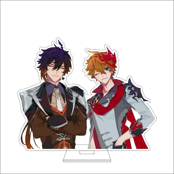 1 Anime Genshin Impact Cosplay Acrylic Figure Stand Plate Zhongli Ornaments Gifts Custom Charm Phone Personalized, Keychain, Mô Hình Đứng Standee Anime, In 2 Mặt, Cao 6cm, Trang Trí Decor Bàn Học, Balo 2 1 Anime Genshin Impact Cosplay Acrylic Figure Stand Plate Zhongli Ornaments Gifts Custom Charm Phone Personalized, Keychain, Mô Hình Đứng Standee Anime, In 2 Mặt, Cao 6cm, Trang Trí Decor Bàn Học, Balo - Ảnh 2