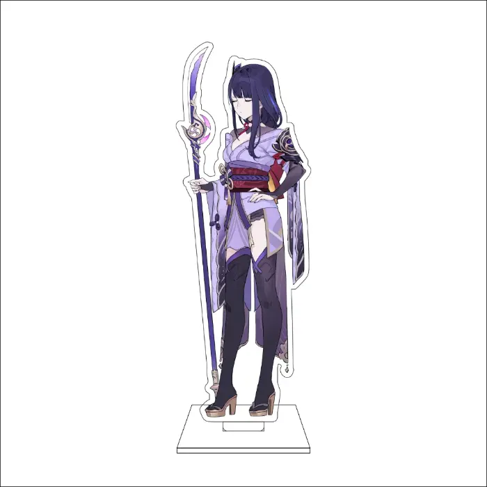 1 Anime Genshin Impact Cosplay Acrylic Figure Stand Plate Beelzebul Raiden Shogun Custom Charm Phone Personalized, Keychain, Mô Hình Đứng Standee Anime, In 2 Mặt, Cao 6cm, Trang Trí Decor Bàn Học, Balo 2 1 Anime Genshin Impact Cosplay Acrylic Figure Stand Plate Beelzebul Raiden Shogun Custom Charm Phone Personalized, Keychain, Mô Hình Đứng Standee Anime, In 2 Mặt, Cao 6cm, Trang Trí Decor Bàn Học, Balo - Ảnh 2