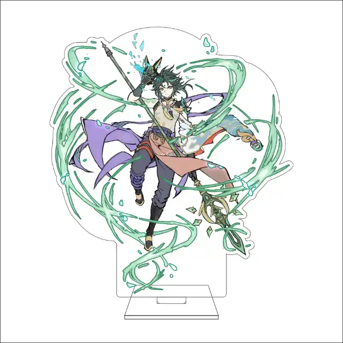 1 Anime Genshin Impact Cosplay Acrylic Figure Stand Plate Xiao Ornaments Gifts Custom Charm Phone Personalized, Keychain, Mô Hình Đứng Standee Anime, In 2 Mặt, Cao 6cm, Trang Trí Decor Bàn Học, Balo 2 1 Anime Genshin Impact Cosplay Acrylic Figure Stand Plate Xiao Ornaments Gifts Custom Charm Phone Personalized, Keychain, Mô Hình Đứng Standee Anime, In 2 Mặt, Cao 6cm, Trang Trí Decor Bàn Học, Balo - Ảnh 2