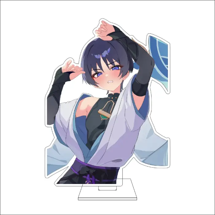 1 Anime Genshin Impact Cosplay Acrylic Figure Stand Plate Wanderer Ornaments Gifts Custom Charm Phone Personalized, Keychain, Mô Hình Đứng Standee Anime, In 2 Mặt, Cao 6cm, Trang Trí Decor Bàn Học, Balo 2 1 Anime Genshin Impact Cosplay Acrylic Figure Stand Plate Wanderer Ornaments Gifts Custom Charm Phone Personalized, Keychain, Mô Hình Đứng Standee Anime, In 2 Mặt, Cao 6cm, Trang Trí Decor Bàn Học, Balo - Ảnh 2