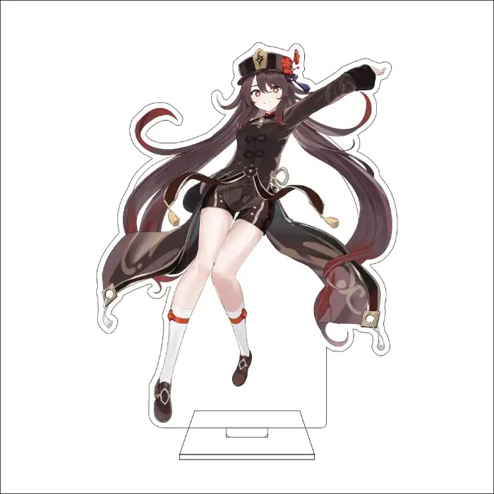 1 Anime Genshin Impact Cosplay Acrylic Figure Stand Plate Hutao Ornaments Gifts Custom Charm Phone Personalized, Keychain, Mô Hình Đứng Standee Anime, In 2 Mặt, Cao 6cm, Trang Trí Decor Bàn Học, Balo 3 1 Anime Genshin Impact Cosplay Acrylic Figure Stand Plate Hutao Ornaments Gifts Custom Charm Phone Personalized, Keychain, Mô Hình Đứng Standee Anime, In 2 Mặt, Cao 6cm, Trang Trí Decor Bàn Học, Balo - Ảnh 3