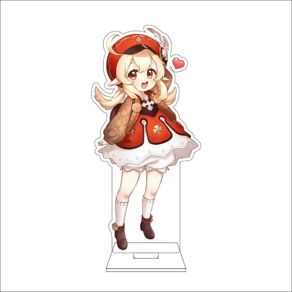 1 Anime Genshin Impact Cosplay Acrylic Figure Stand Plate Klee Ornaments Gifts Custom Charm Phone Personalized, Keychain, Mô Hình Đứng Standee Anime, In 2 Mặt, Cao 6cm, Trang Trí Decor Bàn Học, Balo 4 1 Anime Genshin Impact Cosplay Acrylic Figure Stand Plate Klee Ornaments Gifts Custom Charm Phone Personalized, Keychain, Mô Hình Đứng Standee Anime, In 2 Mặt, Cao 6cm, Trang Trí Decor Bàn Học, Balo - Ảnh 4