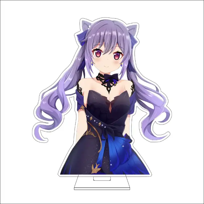 1 Anime Genshin Impact Cosplay Acrylic Figure Stand Plate Keqing Ornaments Gifts Custom Charm Phone Personalized, Keychain, Mô Hình Đứng Standee Anime, In 2 Mặt, Cao 6cm, Trang Trí Decor Bàn Học, Balo 4 1 Anime Genshin Impact Cosplay Acrylic Figure Stand Plate Keqing Ornaments Gifts Custom Charm Phone Personalized, Keychain, Mô Hình Đứng Standee Anime, In 2 Mặt, Cao 6cm, Trang Trí Decor Bàn Học, Balo - Ảnh 4