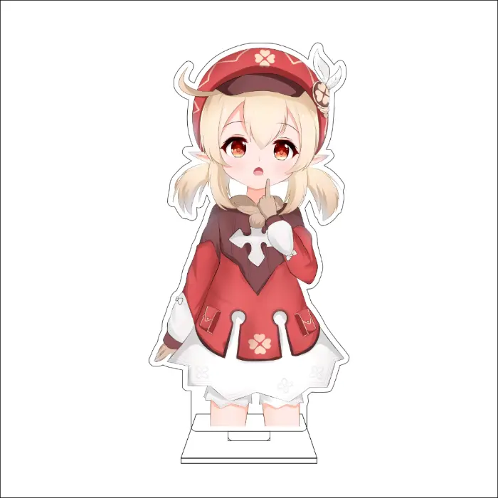 1 Anime Genshin Impact Cosplay Acrylic Figure Stand Plate Klee Ornaments Gifts Custom Charm Phone Personalized, Keychain, Mô Hình Đứng Standee Anime, In 2 Mặt, Cao 6cm, Trang Trí Decor Bàn Học, Balo 5 1 Anime Genshin Impact Cosplay Acrylic Figure Stand Plate Klee Ornaments Gifts Custom Charm Phone Personalized, Keychain, Mô Hình Đứng Standee Anime, In 2 Mặt, Cao 6cm, Trang Trí Decor Bàn Học, Balo - Ảnh 5