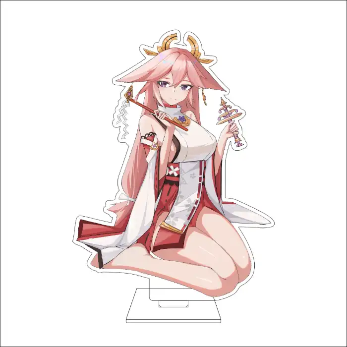 1 Anime Genshin Impact Cosplay Acrylic Figure Stand Plate Yae Miko Ornaments Gifts Custom Charm Phone Personalized, Keychain, Mô Hình Đứng Standee Anime, In 2 Mặt, Cao 6cm, Trang Trí Decor Bàn Học, Balo 6 1 Anime Genshin Impact Cosplay Acrylic Figure Stand Plate Yae Miko Ornaments Gifts Custom Charm Phone Personalized, Keychain, Mô Hình Đứng Standee Anime, In 2 Mặt, Cao 6cm, Trang Trí Decor Bàn Học, Balo - Ảnh 6