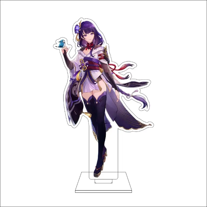 1 Anime Genshin Impact Cosplay Acrylic Figure Stand Plate Beelzebul Raiden Shogun Custom Charm Phone Personalized, Keychain, Mô Hình Đứng Standee Anime, In 2 Mặt, Cao 6cm, Trang Trí Decor Bàn Học, Balo 7 1 Anime Genshin Impact Cosplay Acrylic Figure Stand Plate Beelzebul Raiden Shogun Custom Charm Phone Personalized, Keychain, Mô Hình Đứng Standee Anime, In 2 Mặt, Cao 6cm, Trang Trí Decor Bàn Học, Balo - Ảnh 7