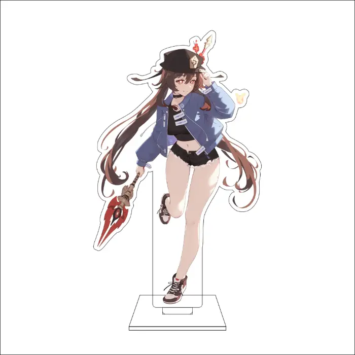1 Anime Genshin Impact Cosplay Acrylic Figure Stand Plate Hutao Ornaments Gifts Custom Charm Phone Personalized, Keychain, Mô Hình Đứng Standee Anime, In 2 Mặt, Cao 6cm, Trang Trí Decor Bàn Học, Balo 8 1 Anime Genshin Impact Cosplay Acrylic Figure Stand Plate Hutao Ornaments Gifts Custom Charm Phone Personalized, Keychain, Mô Hình Đứng Standee Anime, In 2 Mặt, Cao 6cm, Trang Trí Decor Bàn Học, Balo - Ảnh 8