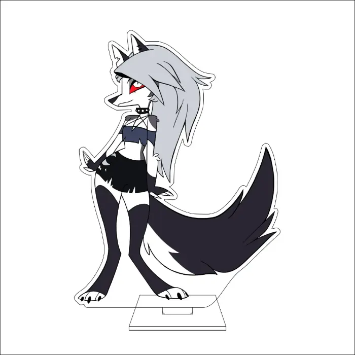 1 Anime Hazbin Cosplay Acrylic Figure Stand Plate Lucifer Morningstar Cherri Vaggie Custom Charm Phone Personalized, Keychain, Mô Hình Đứng Standee Anime, In 2 Mặt, Cao 6cm, Trang Trí Decor Bàn Học, Balo 10 1 Anime Hazbin Cosplay Acrylic Figure Stand Plate Lucifer Morningstar Cherri Vaggie Custom Charm Phone Personalized, Keychain, Mô Hình Đứng Standee Anime, In 2 Mặt, Cao 6cm, Trang Trí Decor Bàn Học, Balo - Ảnh 10
