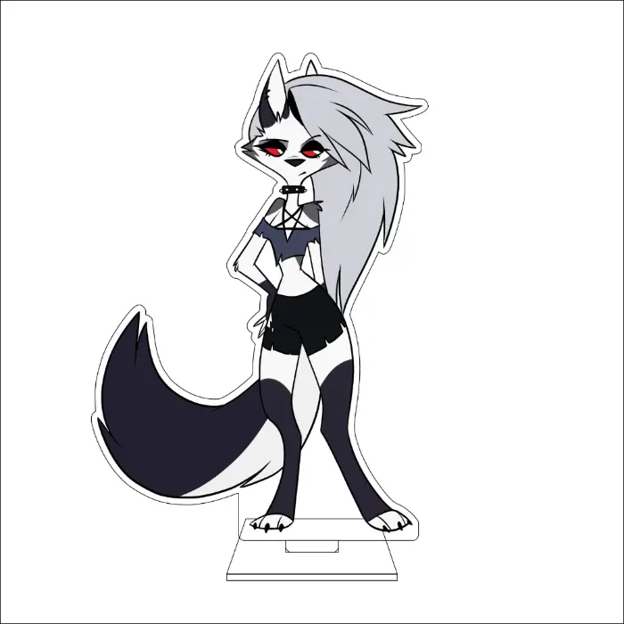 1 Anime Hazbin Cosplay Acrylic Figure Stand Plate Charlie Morningstar Vaggie Husk Sir Custom Charm Phone Personalized, Keychain, Mô Hình Đứng Standee Anime, In 2 Mặt, Cao 6cm, Trang Trí Decor Bàn Học, Balo 2 1 Anime Hazbin Cosplay Acrylic Figure Stand Plate Charlie Morningstar Vaggie Husk Sir Custom Charm Phone Personalized, Keychain, Mô Hình Đứng Standee Anime, In 2 Mặt, Cao 6cm, Trang Trí Decor Bàn Học, Balo - Ảnh 2