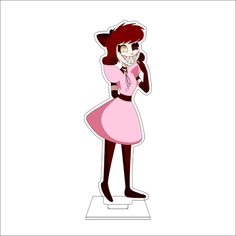 1 Anime Hazbin Cosplay Acrylic Figure Stand Plate Lucifer Morningstar Cherri Vaggie Custom Charm Phone Personalized, Keychain, Mô Hình Đứng Standee Anime, In 2 Mặt, Cao 6cm, Trang Trí Decor Bàn Học, Balo 3 1 Anime Hazbin Cosplay Acrylic Figure Stand Plate Lucifer Morningstar Cherri Vaggie Custom Charm Phone Personalized, Keychain, Mô Hình Đứng Standee Anime, In 2 Mặt, Cao 6cm, Trang Trí Decor Bàn Học, Balo - Ảnh 3