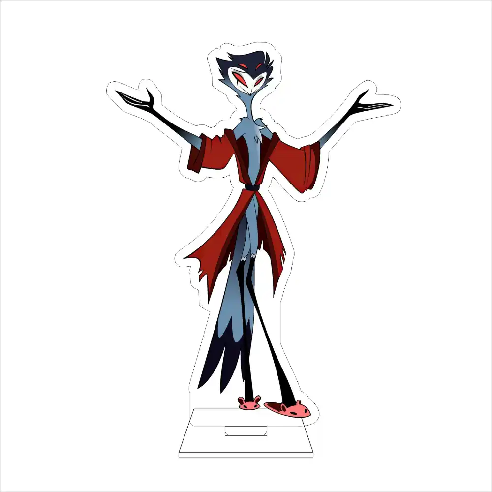 1 Anime Hazbin Cosplay Acrylic Figure Stand Plate Lucifer Morningstar Cherri Vaggie Custom Charm Phone Personalized, Keychain, Mô Hình Đứng Standee Anime, In 2 Mặt, Cao 6cm, Trang Trí Decor Bàn Học, Balo 5 1 Anime Hazbin Cosplay Acrylic Figure Stand Plate Lucifer Morningstar Cherri Vaggie Custom Charm Phone Personalized, Keychain, Mô Hình Đứng Standee Anime, In 2 Mặt, Cao 6cm, Trang Trí Decor Bàn Học, Balo - Ảnh 5