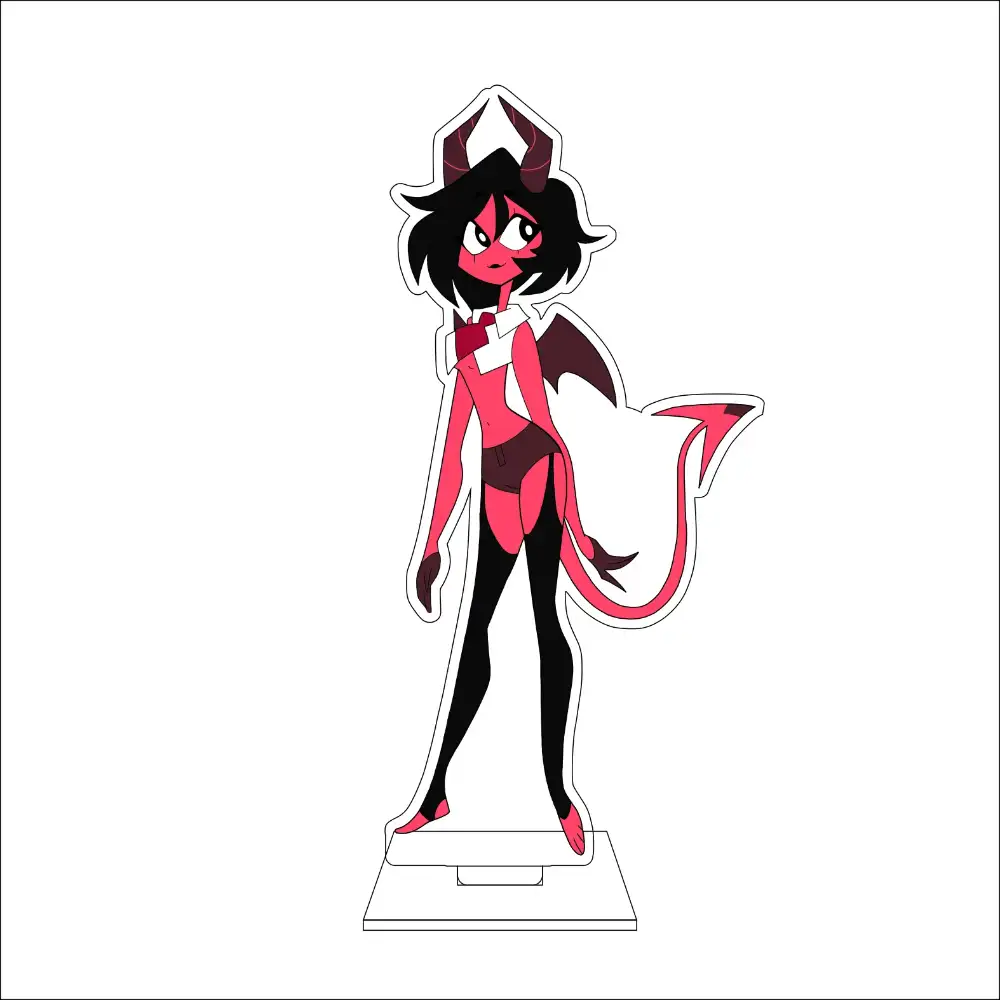 1 Anime Hazbin Cosplay Acrylic Figure Stand Plate Charlie Morningstar Vaggie Husk Sir Custom Charm Phone Personalized, Keychain, Mô Hình Đứng Standee Anime, In 2 Mặt, Cao 6cm, Trang Trí Decor Bàn Học, Balo 9 1 Anime Hazbin Cosplay Acrylic Figure Stand Plate Charlie Morningstar Vaggie Husk Sir Custom Charm Phone Personalized, Keychain, Mô Hình Đứng Standee Anime, In 2 Mặt, Cao 6cm, Trang Trí Decor Bàn Học, Balo - Ảnh 9