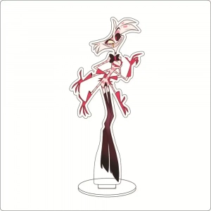 1 Anime Hazbin Hotel Charlie Morningstar Vaggie Angel Dust Alastor Niffty Cherri Bomb Cos Custom Charm Phone Personalized, Keychain, Mô Hình Đứng Standee Anime, In 2 Mặt, Cao 6cm, Trang Trí Decor Bàn Học, Balo