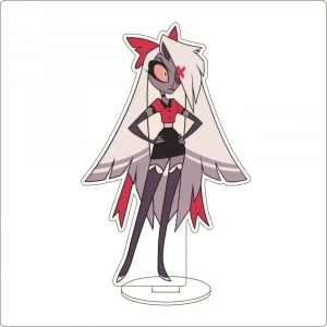 1 Anime Hazbin Hotel Charlie Morningstar Vaggie Angel Dust Alastor Sir Pentious Husk Cos Custom Charm Phone Personalized, Keychain, Mô Hình Đứng Standee Anime, In 2 Mặt, Cao 6cm, Trang Trí Decor Bàn Học, Balo