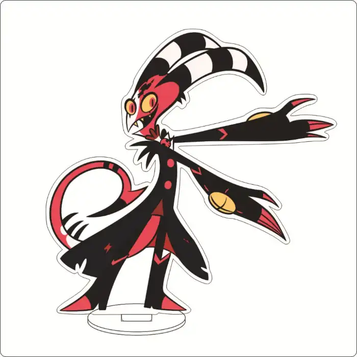 1 Anime Hazbin Hotel Charlie Morningstar Vaggie Angel Dust Alastor Niffty Cherri Bomb Cos Custom Charm Phone Personalized, Keychain, Mô Hình Đứng Standee Anime, In 2 Mặt, Cao 6cm, Trang Trí Decor Bàn Học, Balo 4 1 Anime Hazbin Hotel Charlie Morningstar Vaggie Angel Dust Alastor Niffty Cherri Bomb Cos Custom Charm Phone Personalized, Keychain, Mô Hình Đứng Standee Anime, In 2 Mặt, Cao 6cm, Trang Trí Decor Bàn Học, Balo - Ảnh 4