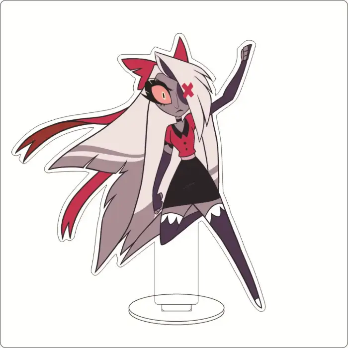 1 Anime Hazbin Hotel Charlie Morningstar Vaggie Angel Dust Alastor Niffty Cherri Bomb Cos Custom Charm Phone Personalized, Keychain, Mô Hình Đứng Standee Anime, In 2 Mặt, Cao 6cm, Trang Trí Decor Bàn Học, Balo 5 1 Anime Hazbin Hotel Charlie Morningstar Vaggie Angel Dust Alastor Niffty Cherri Bomb Cos Custom Charm Phone Personalized, Keychain, Mô Hình Đứng Standee Anime, In 2 Mặt, Cao 6cm, Trang Trí Decor Bàn Học, Balo - Ảnh 5