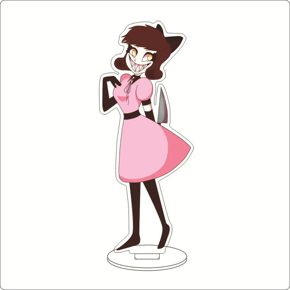 1 Anime Hazbin Hotel Charlie Morningstar Vaggie Angel Dust Alastor Niffty Cherri Bomb Cos Custom Charm Phone Personalized, Keychain, Mô Hình Đứng Standee Anime, In 2 Mặt, Cao 6cm, Trang Trí Decor Bàn Học, Balo 9 1 Anime Hazbin Hotel Charlie Morningstar Vaggie Angel Dust Alastor Niffty Cherri Bomb Cos Custom Charm Phone Personalized, Keychain, Mô Hình Đứng Standee Anime, In 2 Mặt, Cao 6cm, Trang Trí Decor Bàn Học, Balo - Ảnh 9