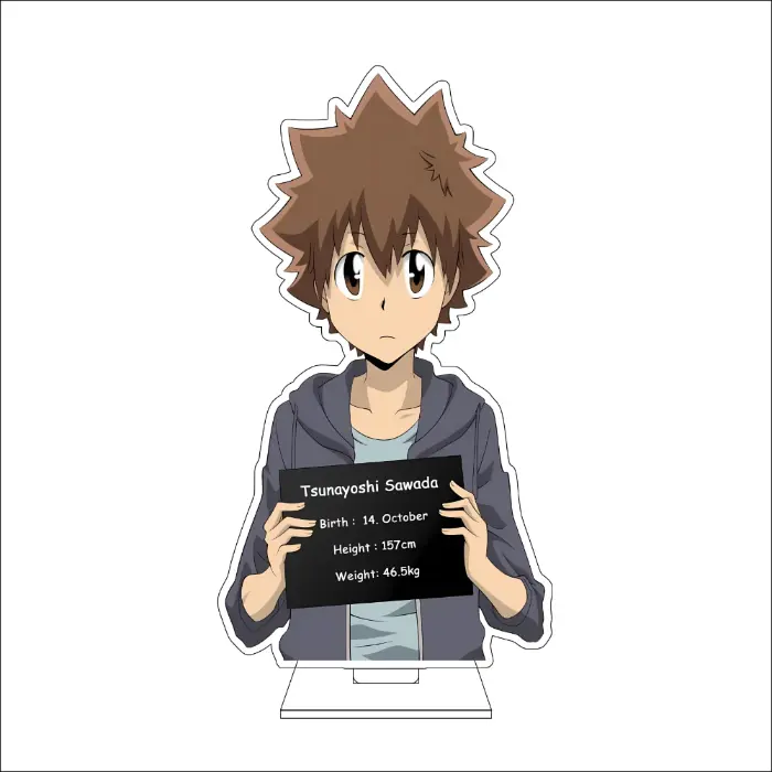 1 Anime Hitman Reborn! Cosplay Acrylic Figure Stand Plate Yamamoto Takeshi Gokudera Hayato Custom Charm Phone Personalized, Keychain, Mô Hình Đứng Standee Anime, In 2 Mặt, Cao 6cm, Trang Trí Decor Bàn Học, Balo 10 1 Anime Hitman Reborn! Cosplay Acrylic Figure Stand Plate Yamamoto Takeshi Gokudera Hayato Custom Charm Phone Personalized, Keychain, Mô Hình Đứng Standee Anime, In 2 Mặt, Cao 6cm, Trang Trí Decor Bàn Học, Balo - Ảnh 10