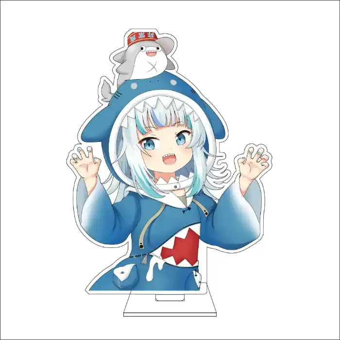 1 Anime Hololive Cosplay Acrylic Figure Stand Plate Gawr Gura Ornaments Gifts Custom Charm Phone Personalized, Keychain, Mô Hình Đứng Standee Anime, In 2 Mặt, Cao 6cm, Trang Trí Decor Bàn Học, Balo 2 1 Anime Hololive Cosplay Acrylic Figure Stand Plate Gawr Gura Ornaments Gifts Custom Charm Phone Personalized, Keychain, Mô Hình Đứng Standee Anime, In 2 Mặt, Cao 6cm, Trang Trí Decor Bàn Học, Balo - Ảnh 2
