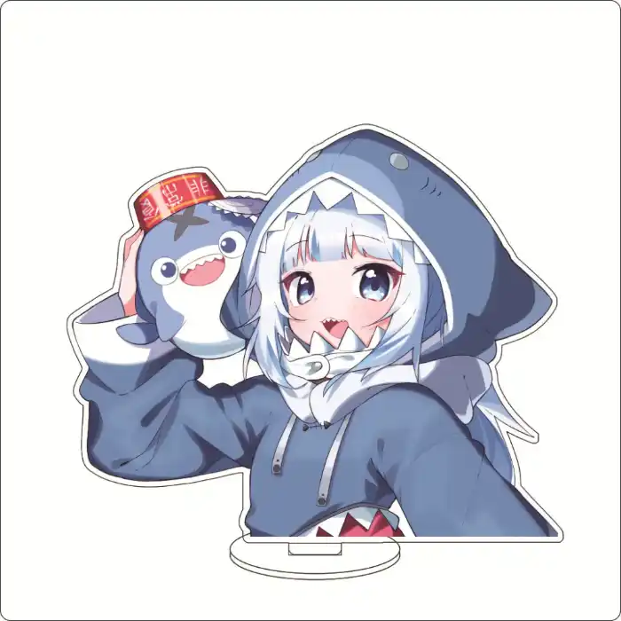 1 Anime Hololive Vtuber Gawr Gur Shark Girl Cos New Cuty Acrylic Figure Stand Ornaments Custom Charm Phone Personalized, Keychain, Mô Hình Đứng Standee Anime, In 2 Mặt, Cao 6cm, Trang Trí Decor Bàn Học, Balo 2 1 Anime Hololive Vtuber Gawr Gur Shark Girl Cos New Cuty Acrylic Figure Stand Ornaments Custom Charm Phone Personalized, Keychain, Mô Hình Đứng Standee Anime, In 2 Mặt, Cao 6cm, Trang Trí Decor Bàn Học, Balo - Ảnh 2