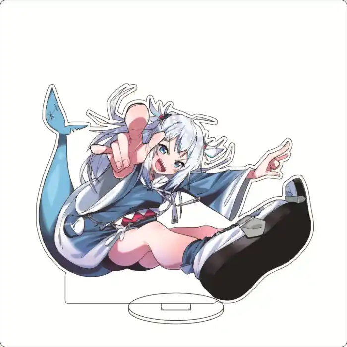 1 Anime Hololive Vtuber Gawr Gur Shark Girl Cos New Cuty Acrylic Figure Stand Ornaments Custom Charm Phone Personalized, Keychain, Mô Hình Đứng Standee Anime, In 2 Mặt, Cao 6cm, Trang Trí Decor Bàn Học, Balo 3 1 Anime Hololive Vtuber Gawr Gur Shark Girl Cos New Cuty Acrylic Figure Stand Ornaments Custom Charm Phone Personalized, Keychain, Mô Hình Đứng Standee Anime, In 2 Mặt, Cao 6cm, Trang Trí Decor Bàn Học, Balo - Ảnh 3