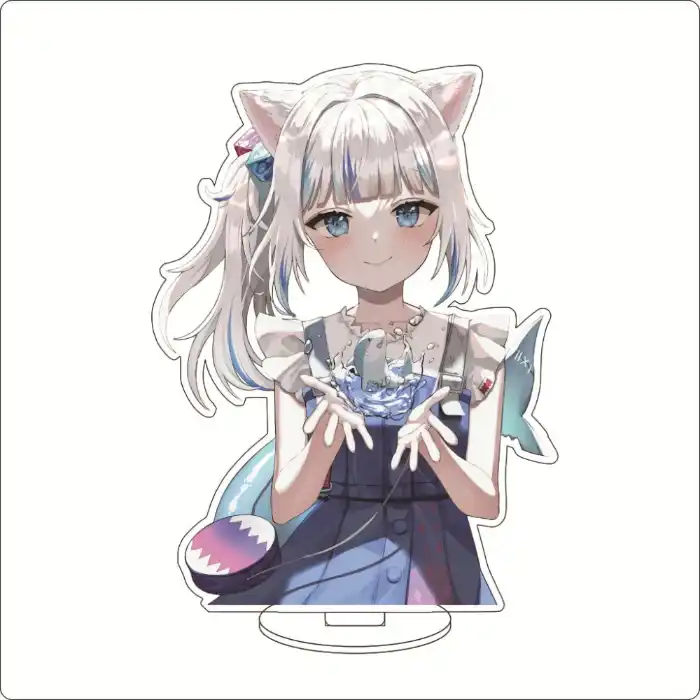 1 Anime Hololive Vtuber Gawr Gur Shark Girl Cos New Cuty Acrylic Figure Stand Ornaments Custom Charm Phone Personalized, Keychain, Mô Hình Đứng Standee Anime, In 2 Mặt, Cao 6cm, Trang Trí Decor Bàn Học, Balo 9 1 Anime Hololive Vtuber Gawr Gur Shark Girl Cos New Cuty Acrylic Figure Stand Ornaments Custom Charm Phone Personalized, Keychain, Mô Hình Đứng Standee Anime, In 2 Mặt, Cao 6cm, Trang Trí Decor Bàn Học, Balo - Ảnh 9