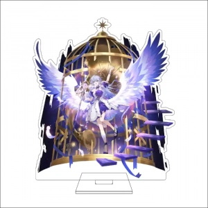 1 Anime Honkai:star Rail Cosplay Acrylic Figure Stand Plate Robin Ornaments Gifts Custom Charm Phone Personalized, Keychain, Mô Hình Đứng Standee Anime, In 2 Mặt, Cao 6cm, Trang Trí Decor Bàn Học, Balo