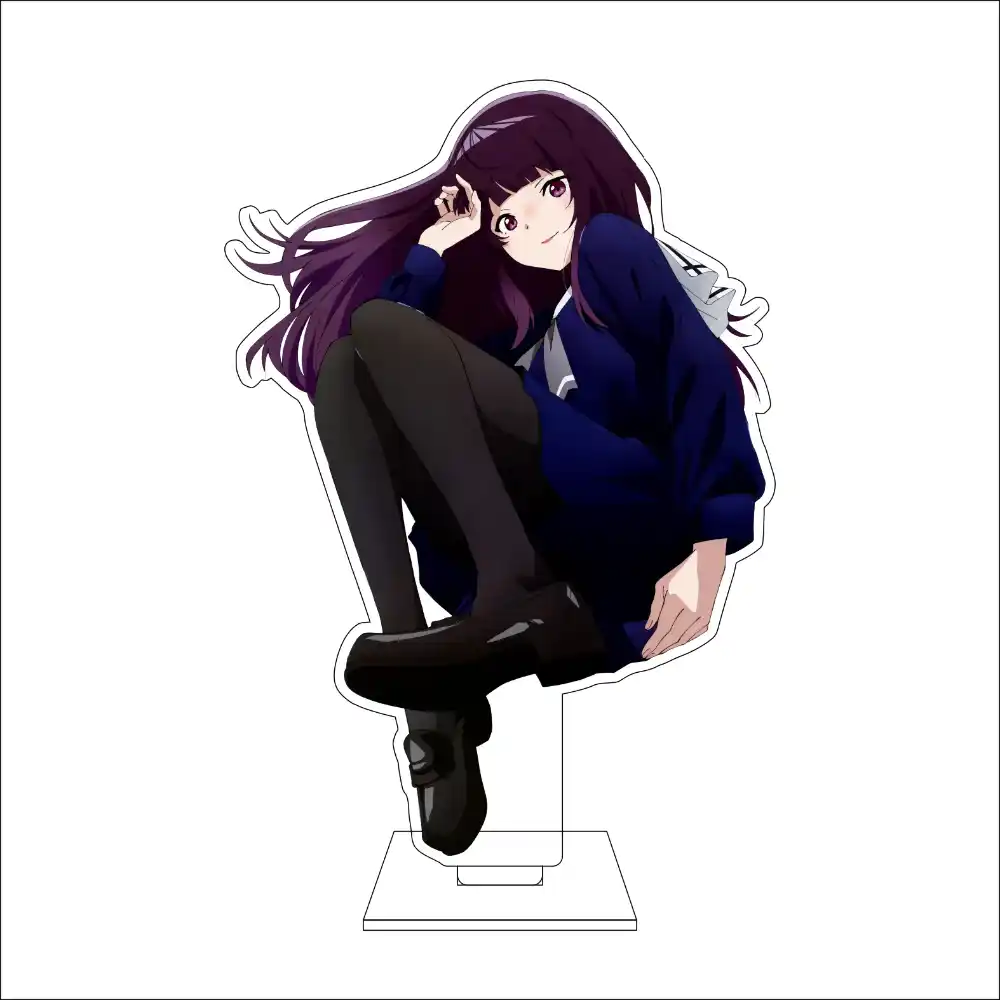 1 Anime Jellyfish Can't Swim In The Night Cosplay Acrylic Figure Stand Himatsuki Mahiru Custom Charm Phone Personalized, Keychain, Mô Hình Đứng Standee Anime, In 2 Mặt, Cao 6cm, Trang Trí Decor Bàn Học, Balo 4 1 Anime Jellyfish Can't Swim In The Night Cosplay Acrylic Figure Stand Himatsuki Mahiru Custom Charm Phone Personalized, Keychain, Mô Hình Đứng Standee Anime, In 2 Mặt, Cao 6cm, Trang Trí Decor Bàn Học, Balo - Ảnh 4