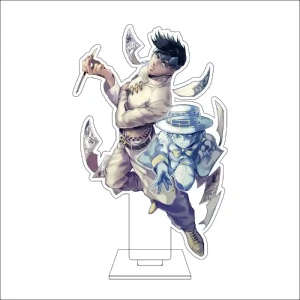 1 Anime Jojo's Bizarre Adventure Cosplay Acrylic Figure Stand Plate Trish Una Bruno Custom Charm Phone Personalized, Keychain, Mô Hình Đứng Standee Anime,  In 2 Mặt, Cao 6cm, Trang Trí Decor Bàn Học, Balo