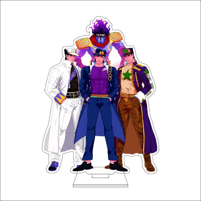 1 Anime Jojo's Bizarre Adventure Cosplay Acrylic Figure Stand Plate Trish Una Bruno Custom Charm Phone Personalized, Keychain, Mô Hình Đứng Standee Anime, In 2 Mặt, Cao 6cm, Trang Trí Decor Bàn Học, Balo 2 1 Anime Jojo's Bizarre Adventure Cosplay Acrylic Figure Stand Plate Trish Una Bruno Custom Charm Phone Personalized, Keychain, Mô Hình Đứng Standee Anime, In 2 Mặt, Cao 6cm, Trang Trí Decor Bàn Học, Balo - Ảnh 2