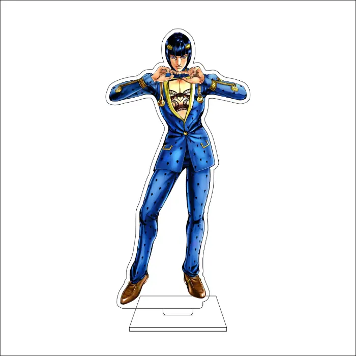 1 Anime Jojo's Bizarre Adventure Cosplay Acrylic Figure Stand Plate Higashikata Josuke Custom Charm Phone Personalized, Keychain, Mô Hình Đứng Standee Anime, In 2 Mặt, Cao 6cm, Trang Trí Decor Bàn Học, Balo 2 1 Anime Jojo's Bizarre Adventure Cosplay Acrylic Figure Stand Plate Higashikata Josuke Custom Charm Phone Personalized, Keychain, Mô Hình Đứng Standee Anime, In 2 Mặt, Cao 6cm, Trang Trí Decor Bàn Học, Balo - Ảnh 2
