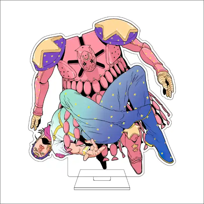 1 Anime Jojo's Bizarre Adventure Cosplay Acrylic Figure Stand Plate Trish Una Bruno Custom Charm Phone Personalized, Keychain, Mô Hình Đứng Standee Anime, In 2 Mặt, Cao 6cm, Trang Trí Decor Bàn Học, Balo 3 1 Anime Jojo's Bizarre Adventure Cosplay Acrylic Figure Stand Plate Trish Una Bruno Custom Charm Phone Personalized, Keychain, Mô Hình Đứng Standee Anime, In 2 Mặt, Cao 6cm, Trang Trí Decor Bàn Học, Balo - Ảnh 3