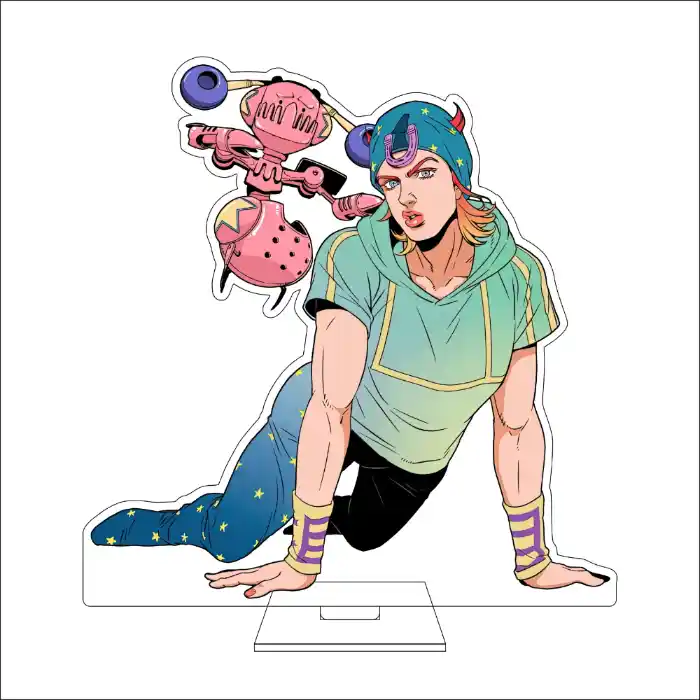 1 Anime Jojo's Bizarre Adventure Cosplay Acrylic Figure Stand Plate Kira Yoshikage Dio Custom Charm Phone Personalized, Keychain, Mô Hình Đứng Standee Anime, In 2 Mặt, Cao 6cm, Trang Trí Decor Bàn Học, Balo 3 1 Anime Jojo's Bizarre Adventure Cosplay Acrylic Figure Stand Plate Kira Yoshikage Dio Custom Charm Phone Personalized, Keychain, Mô Hình Đứng Standee Anime, In 2 Mặt, Cao 6cm, Trang Trí Decor Bàn Học, Balo - Ảnh 3