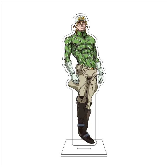 1 Anime Jojo's Bizarre Adventure Cosplay Acrylic Figure Stand Plate Higashikata Josuke Custom Charm Phone Personalized, Keychain, Mô Hình Đứng Standee Anime, In 2 Mặt, Cao 6cm, Trang Trí Decor Bàn Học, Balo 4 1 Anime Jojo's Bizarre Adventure Cosplay Acrylic Figure Stand Plate Higashikata Josuke Custom Charm Phone Personalized, Keychain, Mô Hình Đứng Standee Anime, In 2 Mặt, Cao 6cm, Trang Trí Decor Bàn Học, Balo - Ảnh 4