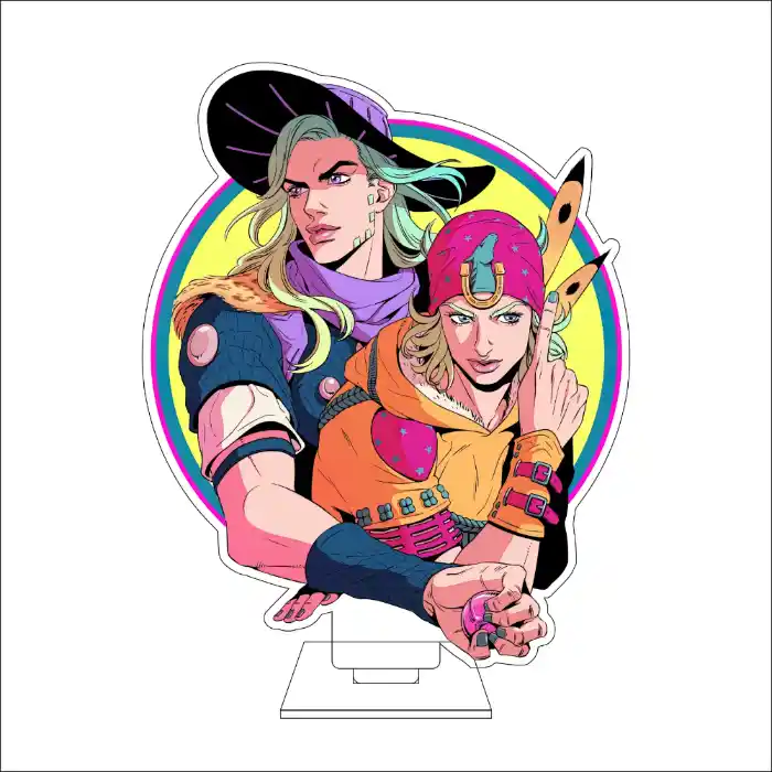 1 Anime Jojo's Bizarre Adventure Cosplay Acrylic Figure Stand Plate Trish Una Bruno Custom Charm Phone Personalized, Keychain, Mô Hình Đứng Standee Anime, In 2 Mặt, Cao 6cm, Trang Trí Decor Bàn Học, Balo 5 1 Anime Jojo's Bizarre Adventure Cosplay Acrylic Figure Stand Plate Trish Una Bruno Custom Charm Phone Personalized, Keychain, Mô Hình Đứng Standee Anime, In 2 Mặt, Cao 6cm, Trang Trí Decor Bàn Học, Balo - Ảnh 5