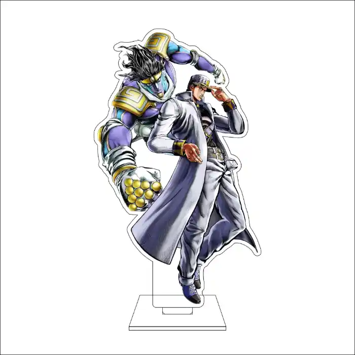 1 Anime Jojo's Bizarre Adventure Cosplay Acrylic Figure Stand Plate Kira Yoshikage Dio Custom Charm Phone Personalized, Keychain, Mô Hình Đứng Standee Anime, In 2 Mặt, Cao 6cm, Trang Trí Decor Bàn Học, Balo 7 1 Anime Jojo's Bizarre Adventure Cosplay Acrylic Figure Stand Plate Kira Yoshikage Dio Custom Charm Phone Personalized, Keychain, Mô Hình Đứng Standee Anime, In 2 Mặt, Cao 6cm, Trang Trí Decor Bàn Học, Balo - Ảnh 7