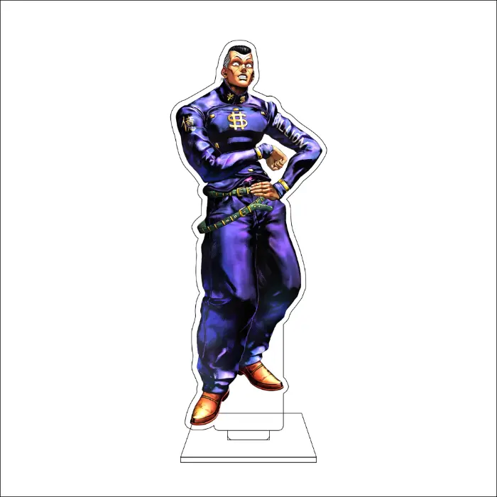 1 Anime Jojo's Bizarre Adventure Cosplay Acrylic Figure Stand Plate Higashikata Josuke Custom Charm Phone Personalized, Keychain, Mô Hình Đứng Standee Anime, In 2 Mặt, Cao 6cm, Trang Trí Decor Bàn Học, Balo 8 1 Anime Jojo's Bizarre Adventure Cosplay Acrylic Figure Stand Plate Higashikata Josuke Custom Charm Phone Personalized, Keychain, Mô Hình Đứng Standee Anime, In 2 Mặt, Cao 6cm, Trang Trí Decor Bàn Học, Balo - Ảnh 8