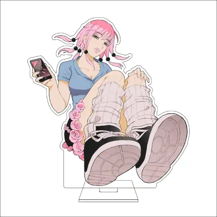 1 Anime Jojo's Bizarre Adventure Cosplay Acrylic Figure Stand Plate Kira Yoshikage Dio Custom Charm Phone Personalized, Keychain, Mô Hình Đứng Standee Anime, In 2 Mặt, Cao 6cm, Trang Trí Decor Bàn Học, Balo 8 1 Anime Jojo's Bizarre Adventure Cosplay Acrylic Figure Stand Plate Kira Yoshikage Dio Custom Charm Phone Personalized, Keychain, Mô Hình Đứng Standee Anime, In 2 Mặt, Cao 6cm, Trang Trí Decor Bàn Học, Balo - Ảnh 8