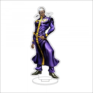 1 Anime Jojo's Bizarre Adventure Giorno Giovanna Bruno Buccellati Leone Abbacchio Cos Custom Charm Phone Personalized, Keychain, Mô Hình Đứng Standee Anime, In 2 Mặt, Cao 6cm, Trang Trí Decor Bàn Học, Balo