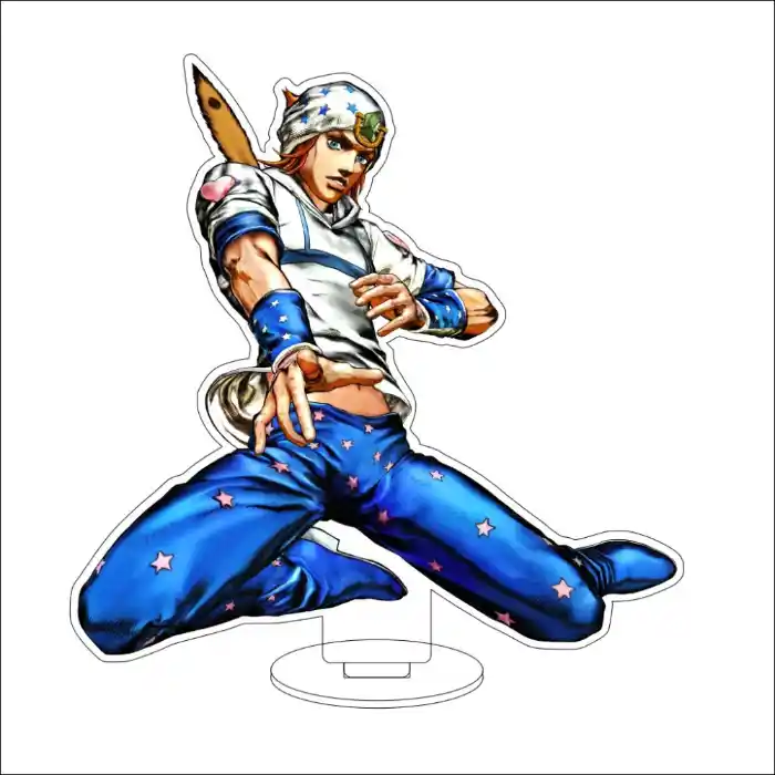1 Anime Jojo's Bizarre Adventure Giorno Giovanna Joseph Joestar Jolyne Kujo Cos Acrylic Custom Charm Phone Personalized, Keychain, Mô Hình Đứng Standee Anime, In 2 Mặt, Cao 6cm, Trang Trí Decor Bàn Học, Balo 2 1 Anime Jojo's Bizarre Adventure Giorno Giovanna Joseph Joestar Jolyne Kujo Cos Acrylic Custom Charm Phone Personalized, Keychain, Mô Hình Đứng Standee Anime, In 2 Mặt, Cao 6cm, Trang Trí Decor Bàn Học, Balo - Ảnh 2