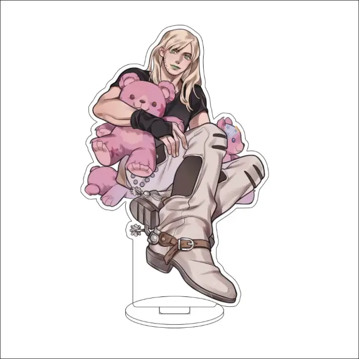 1 Anime Jojo's Bizarre Adventure Giorno Giovanna Guido Mista Higashikata Josuke Cos Custom Charm Phone Personalized, Keychain, Mô Hình Đứng Standee Anime, In 2 Mặt, Cao 6cm, Trang Trí Decor Bàn Học, Balo 2 1 Anime Jojo's Bizarre Adventure Giorno Giovanna Guido Mista Higashikata Josuke Cos Custom Charm Phone Personalized, Keychain, Mô Hình Đứng Standee Anime, In 2 Mặt, Cao 6cm, Trang Trí Decor Bàn Học, Balo - Ảnh 2
